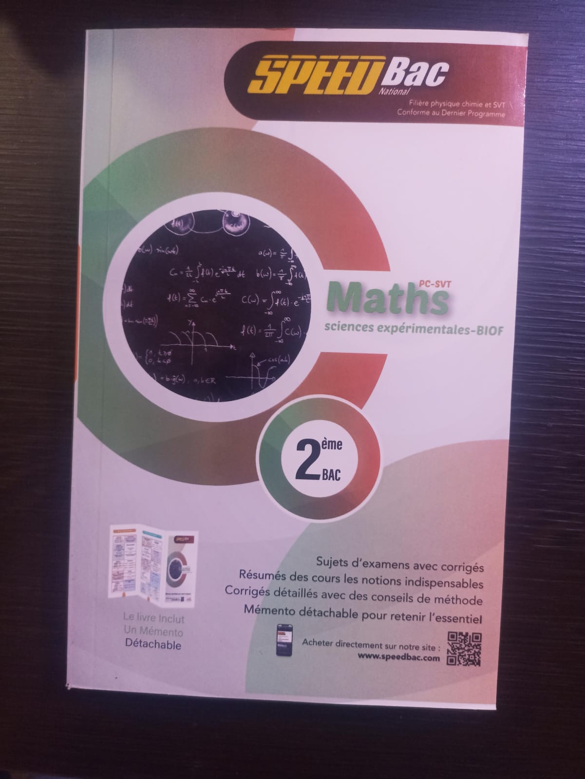 speed bac national maths