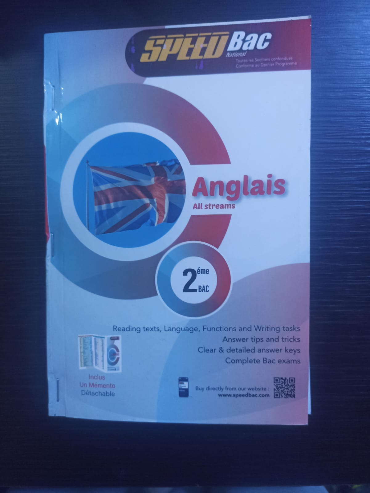 speed bac national anglais